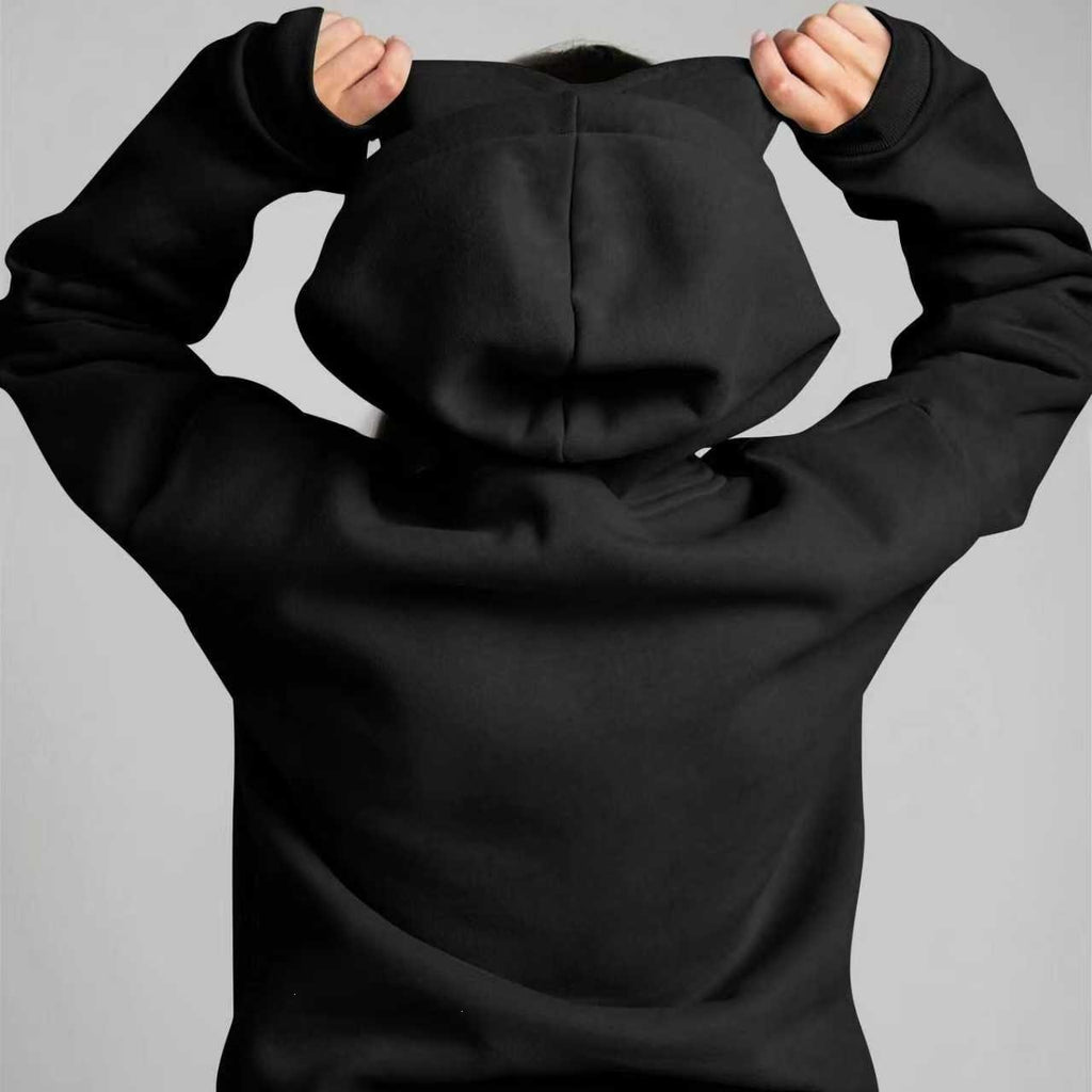 New Hoodie with Built-in Eye Mask
