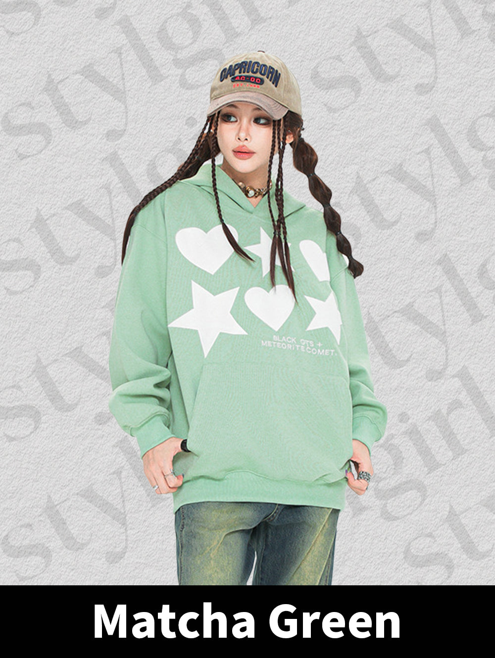 Sweet Girl Series Dopamine Hoodies