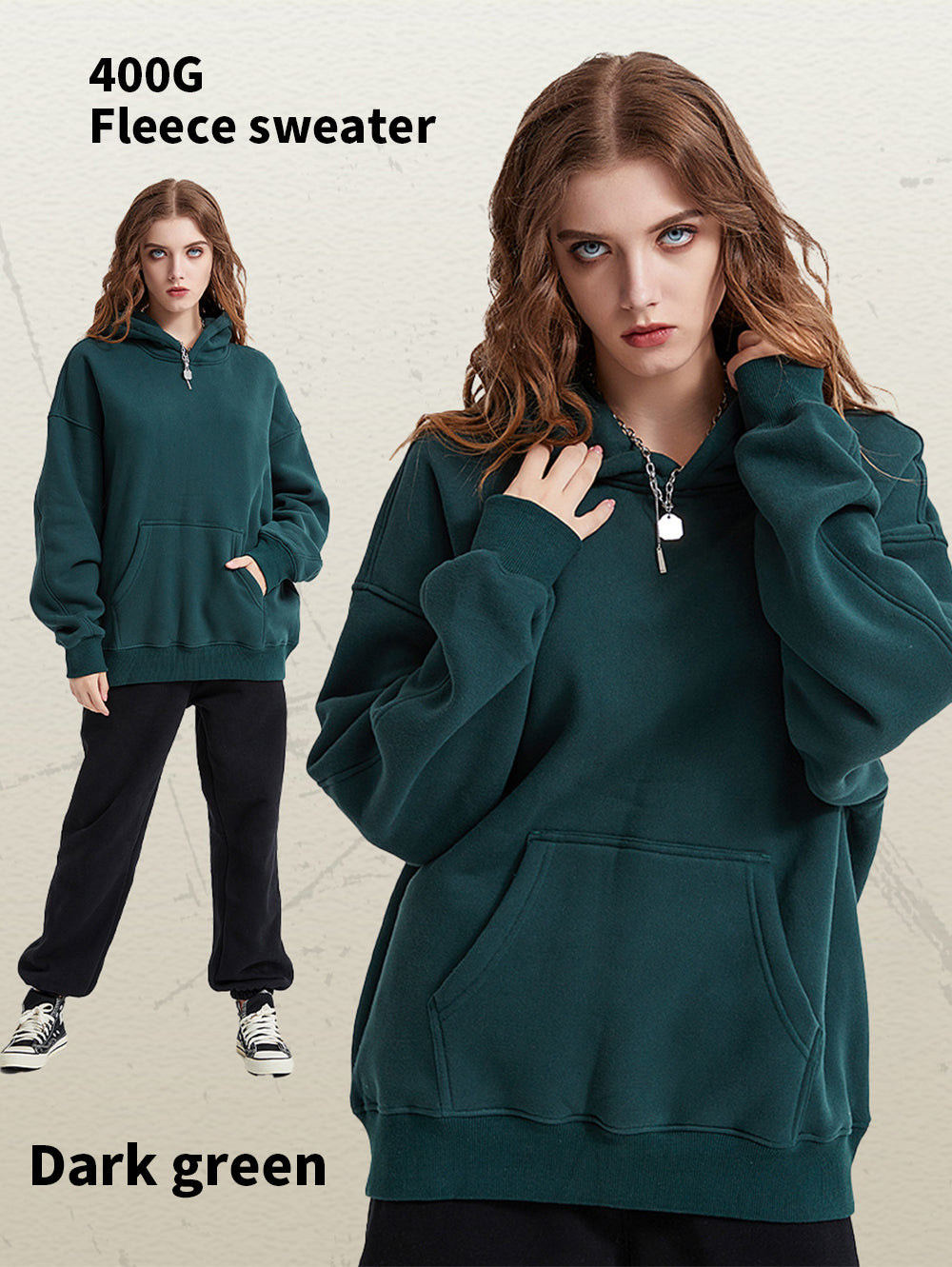 Fleece Lined Hoodie, Streetwear Brand