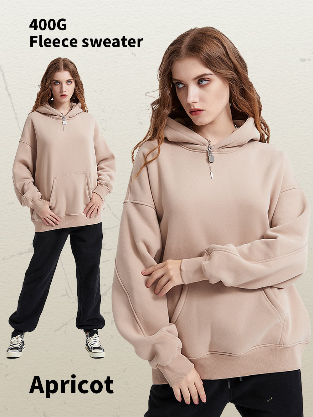 Fleece Lined Hoodie, Streetwear Brand