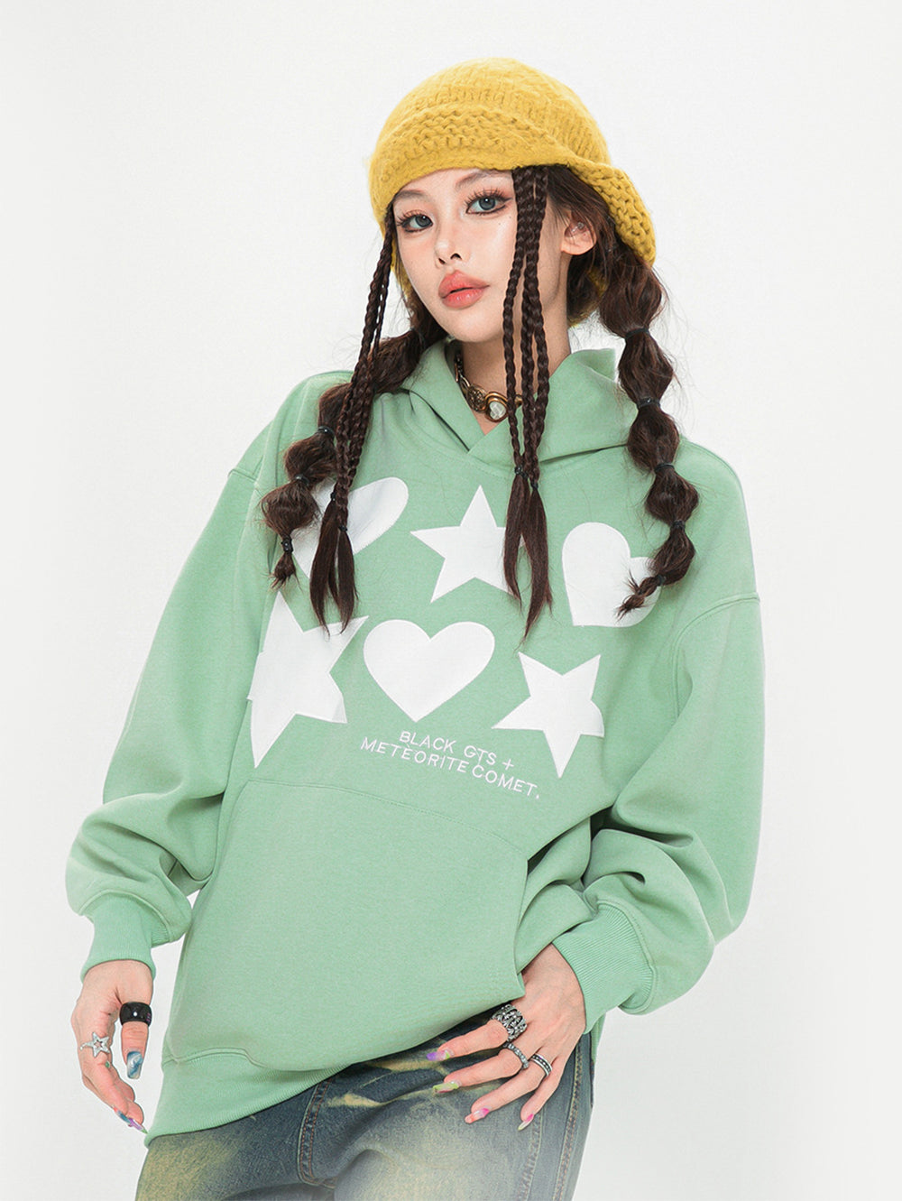 Sweet Girl Series Dopamine Hoodies