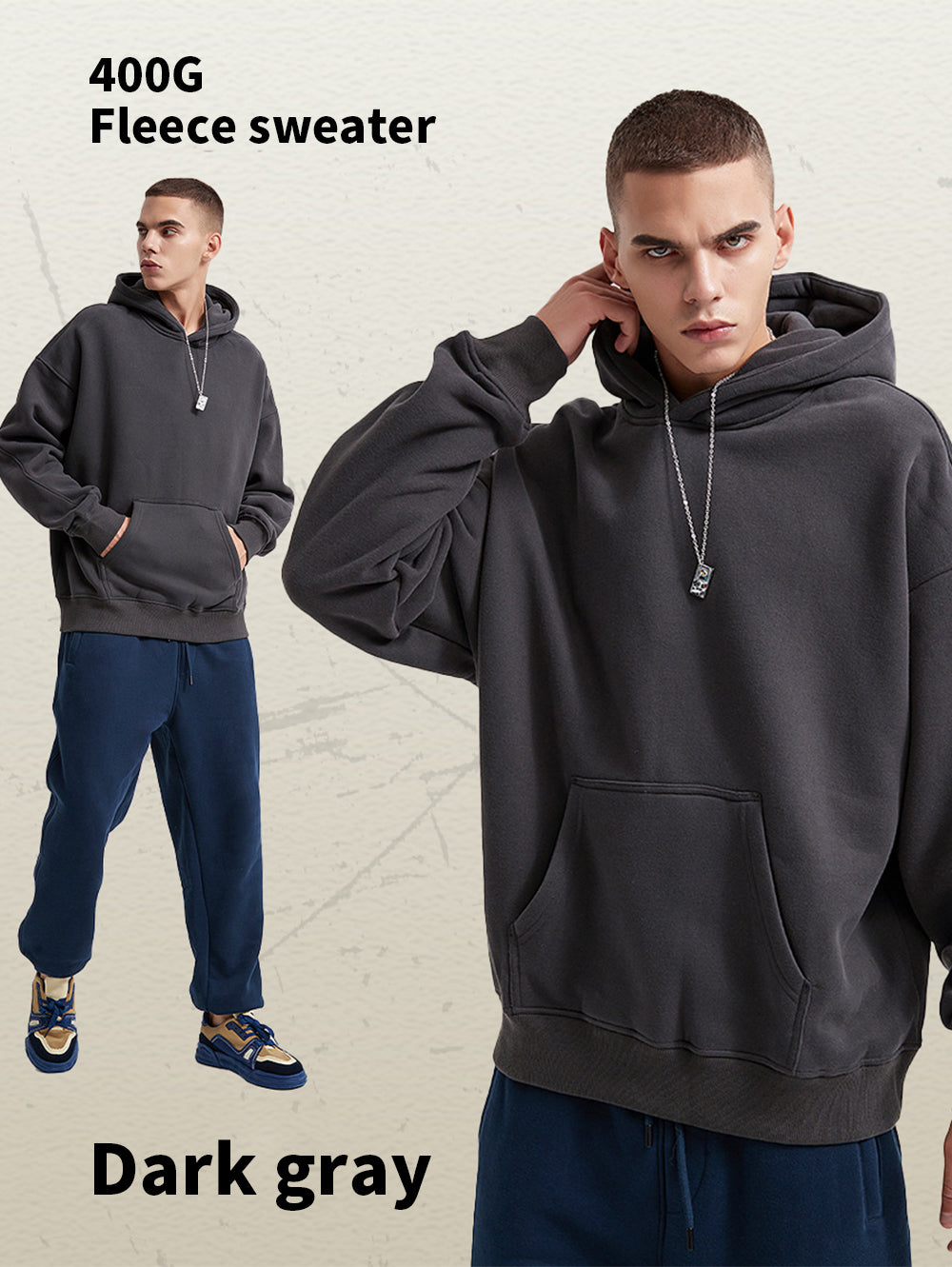 Fleece Lined Hoodie, Streetwear Brand