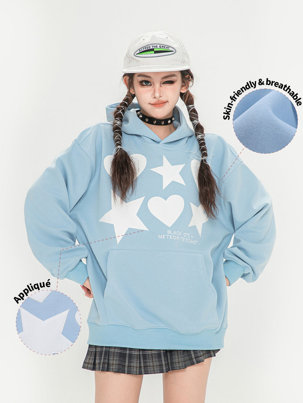 Sweet Girl Series Dopamine Hoodies
