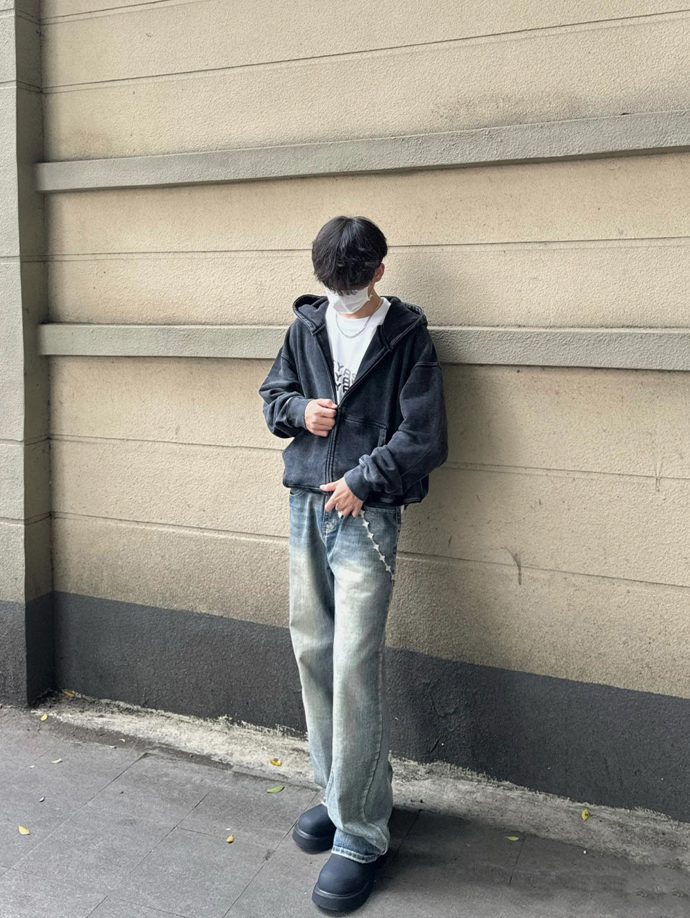 Grunge Zip Up Hoodie Jacket for Cool Girls