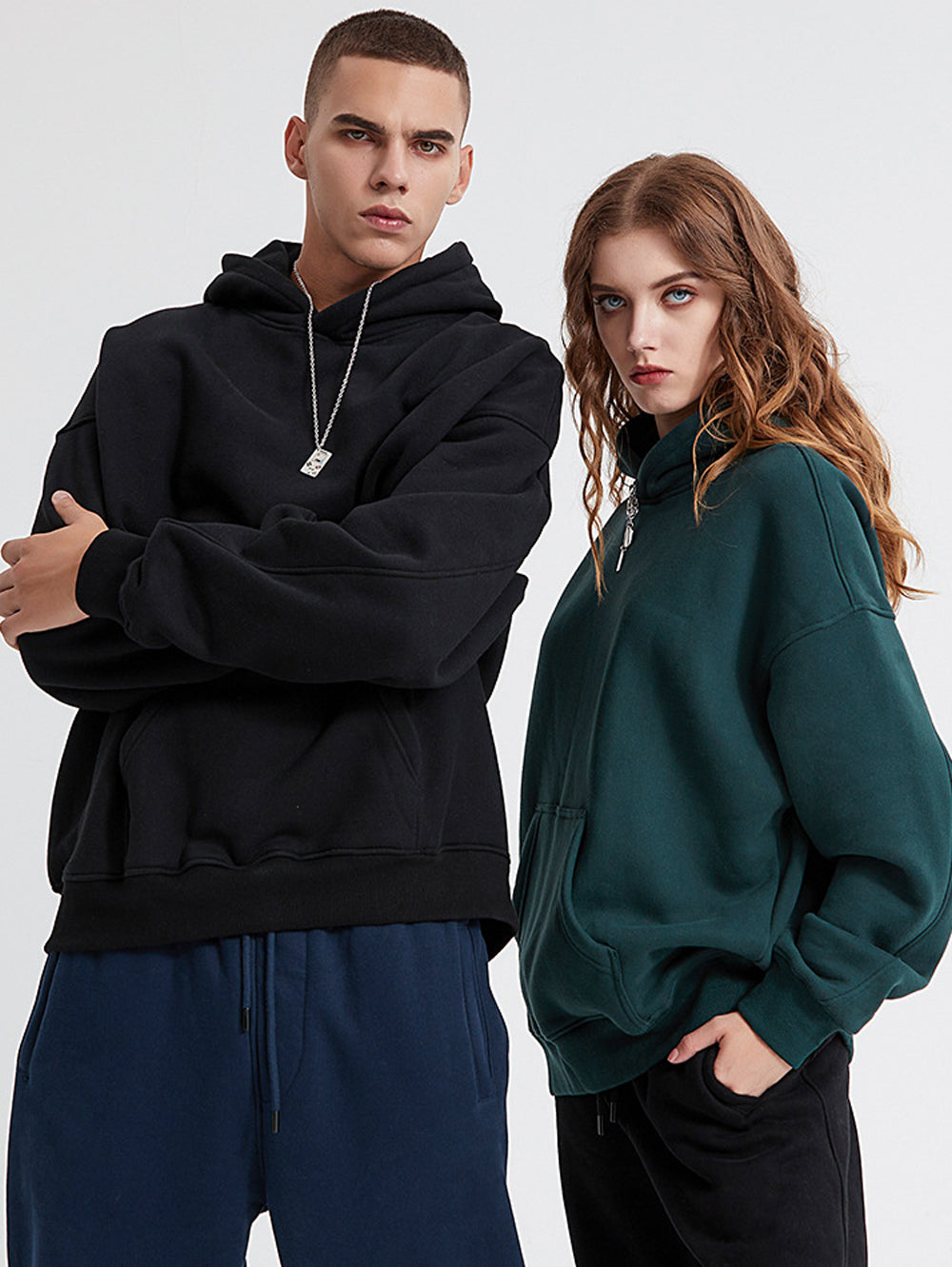 Fleece Lined Hoodie, Streetwear Brand