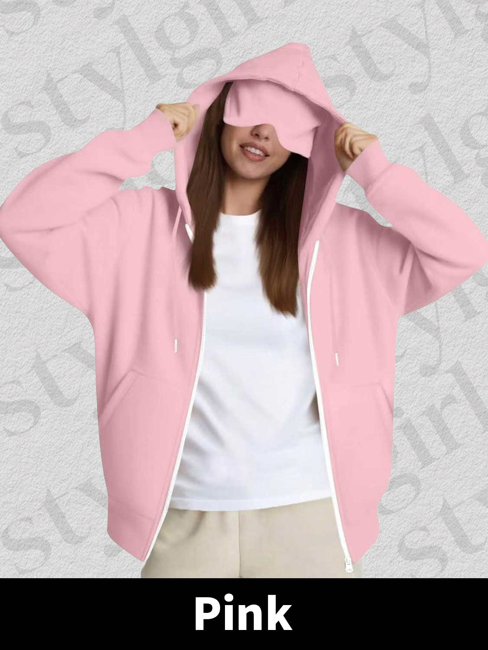 New Hoodie with Built-in Eye Mask